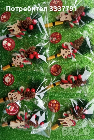 Ръчно изработени коледни късмети, снимка 2 - Други стоки за дома - 52592020