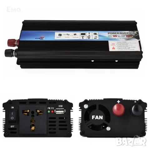 Инверторен преобразувател за ток с мощност 500W, 1000W, 2000W, 4000W, снимка 10 - Други инструменти - 47860892