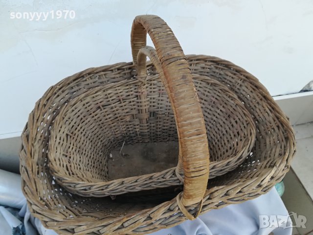 КОШНИЦИ 2БР АНТИК ДЕКОР 1110231828, снимка 4 - Антикварни и старинни предмети - 42525434