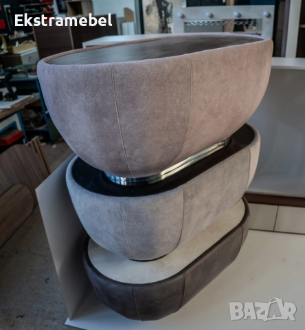 Дизайнерска тапицирана холна маса, снимка 5 - Маси - 52064991