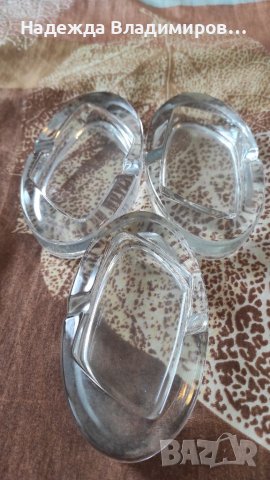 Ретро стъклени пепелници 