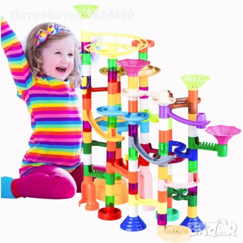 Писта за стъклени топчета 150 части 8106, снимка 3 - Други - 52650792