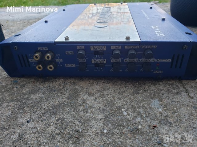 Blaupunkt бас туби + 4-канален усилвател, снимка 4 - Аксесоари и консумативи - 38411977