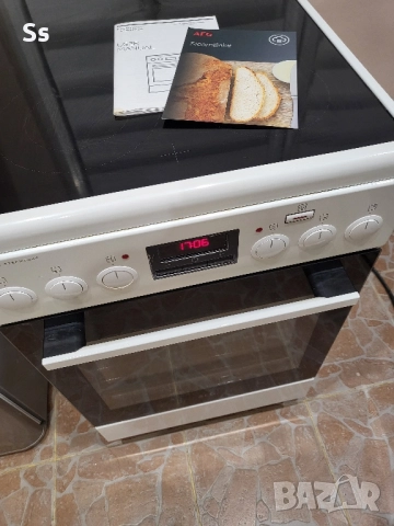 Готварска печка AEG с пекарна и AirFry и грил, снимка 2 - Печки, фурни - 51978953