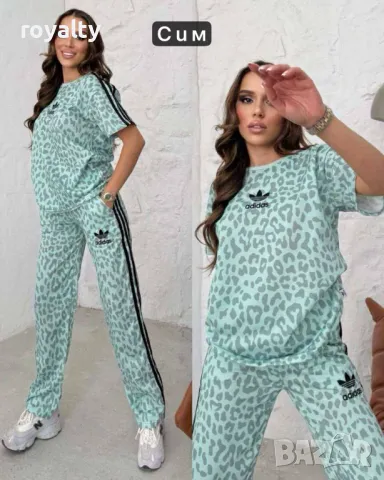 Adidas дамски комплект Различни цветове , снимка 4 - Спортни екипи - 50394650