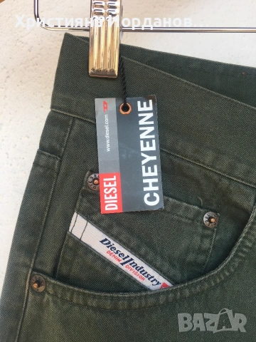 Нови панталони Diesel каки, снимка 2 - Панталони - 54326300