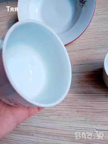 Порцелан лилаво цвете, снимка 3 - Други - 42861216