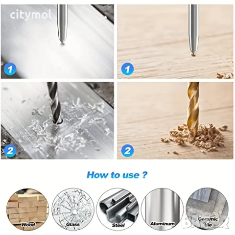 Автоматичен център с пружинен механизъм, HSS стомана