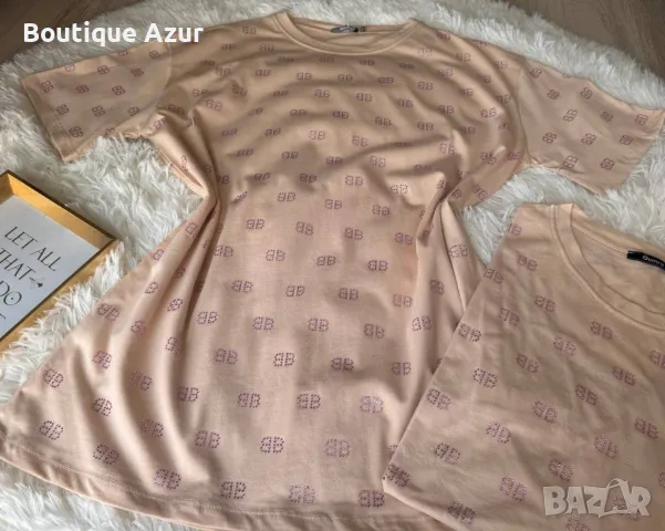 памучни дамски тениски , снимка 3 - Тениски - 50317427