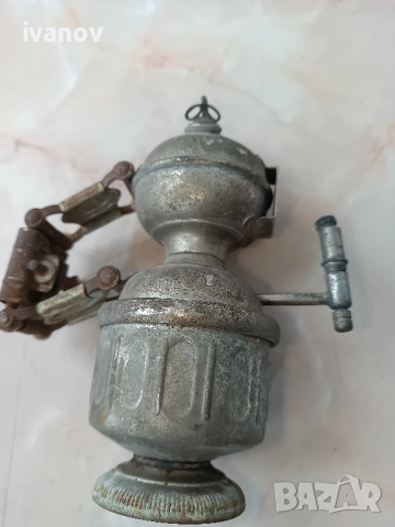 Миньорска лампа- карабитена, снимка 5 - Антикварни и старинни предмети - 51944615