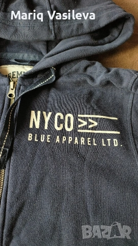 Син суичър NYCO, снимка 2 - Суичъри - 53355046