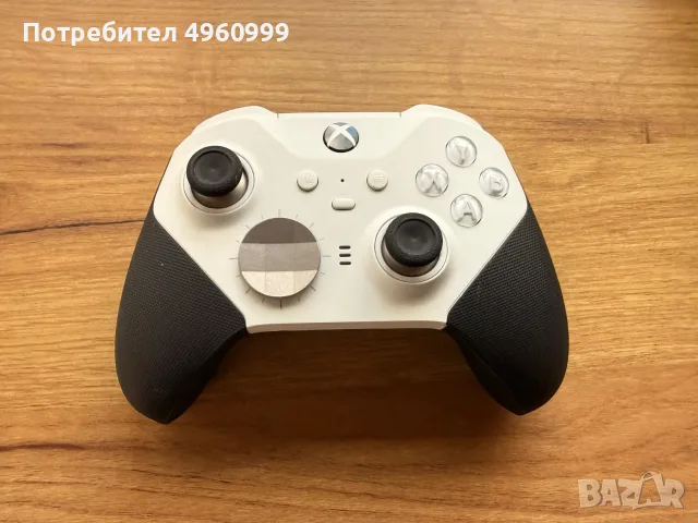 Като Нов! Контролер Microsoft-Xbox Elite Controller Series 2 Core Бял, снимка 3 - Аксесоари - 56239572