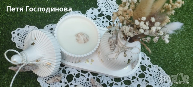 Букети,свещи и подаръци , снимка 2 - Декорация за дома - 51248493