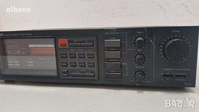 Стерео усилвател ONKYO TX-25, снимка 3 - Ресийвъри, усилватели, смесителни пултове - 29787905