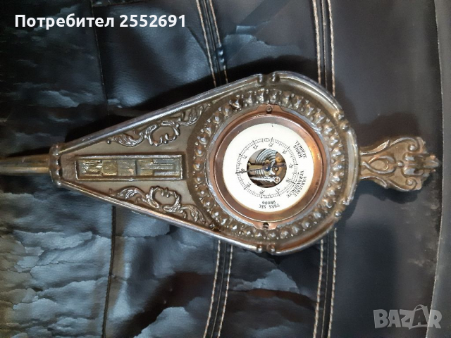 Барометър , снимка 4 - Антикварни и старинни предмети - 36466638