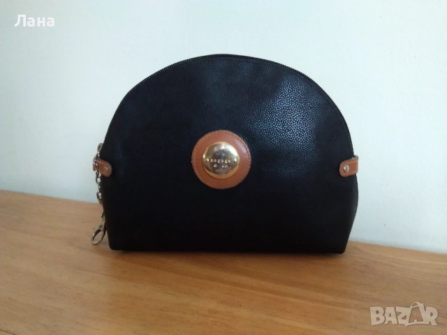 Италианска дамска чанта и Италианска козметична чантичка, снимка 5 - Чанти - 47052480