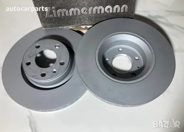 Спирачни дискове ZIMMERMANN за Ауди А6 С6 / Audi A6 C6, снимка 2 - Части - 48304399