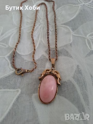 Винтидж колие, Чехословакия, снимка 2 - Антикварни и старинни предмети - 40448723