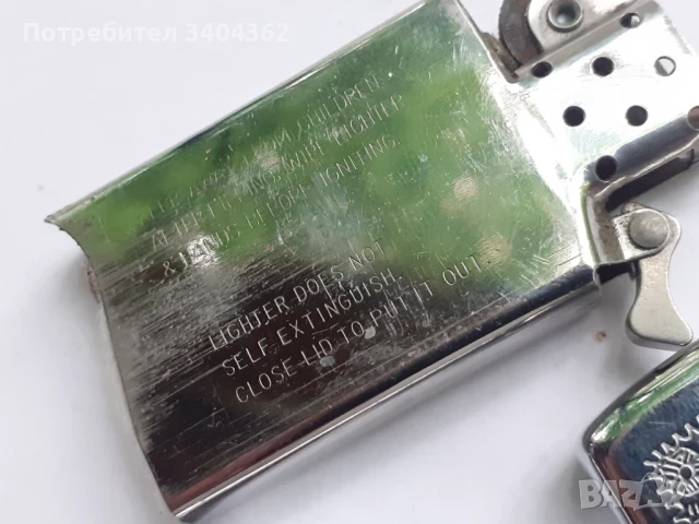 Стара оригинална бензинова запалка Зипо Zippo, снимка 5 - Антикварни и старинни предмети - 50840891