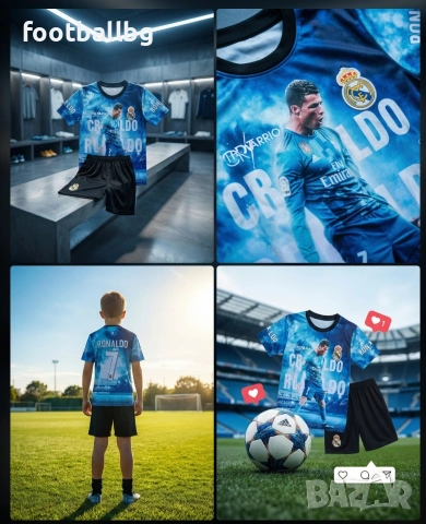 CR7 💙⚽️ детско юношески футболни екипи , снимка 2 - Футбол - 34556196