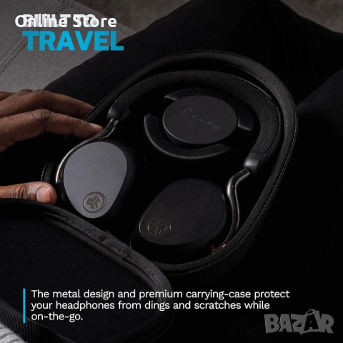 JLab Epic Lux Lab Edition безжични слушалки с активно шумопотискане ANC, снимка 4 - Bluetooth слушалки - 54169951