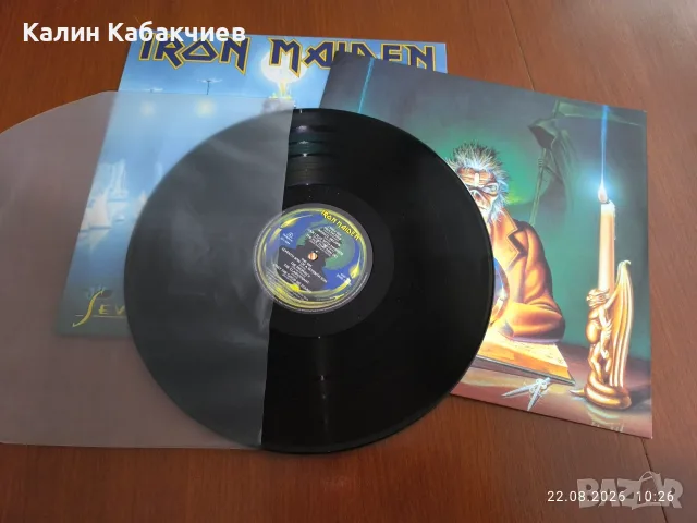 Iron Maiden - Seventh Son Of A Seventh Son плоча хеви метъл, снимка 3 - Грамофонни плочи - 55767425