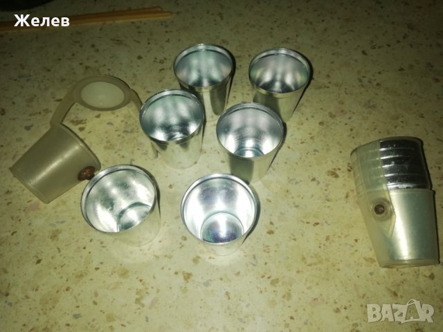 Малки алуминиеви чашки., снимка 7 - Чаши - 31675781