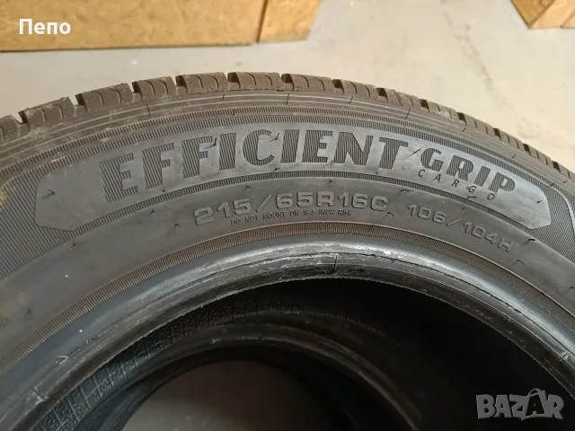 4бр. летни гуми Goodyear  215/65/16С бусови дот 2025 Нови!!!, снимка 5 - Гуми и джанти - 55769113