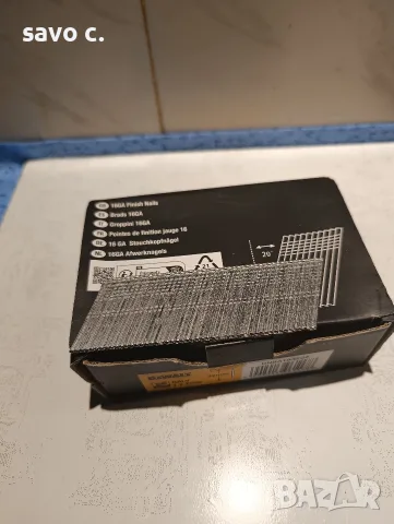 Продавам пирони за такер DeWalt 