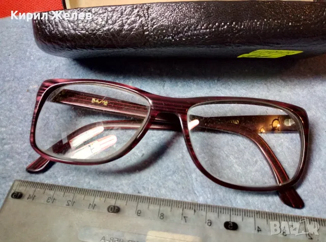 СТАРИ МАРКОВИ ДИОПТРИЧНИ ОЧИЛА със СТИЛЕН ВИНТИДЖ КАЛЪФ 47713, снимка 4 - Слънчеви и диоптрични очила - 47463297