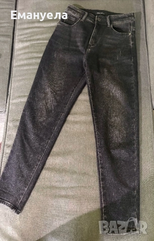 Черни дънки, снимка 6 - Дънки - 54178334