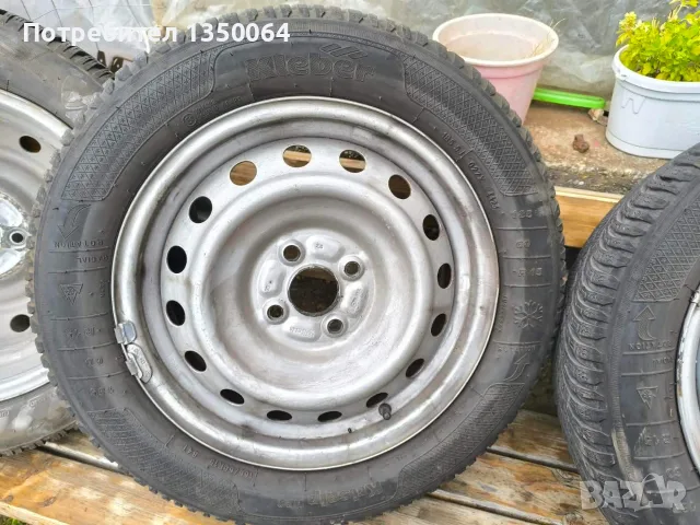  Продавам 4 зимни гуми с джанти