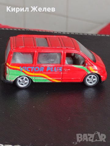 Метална количка MERCEDES BENZ V - CLASS MADE IN CHINA WELLY микробус за КОЛЕКЦИЯ ДЕКОРАЦИЯ 37628, снимка 3 - Колекции - 40662727