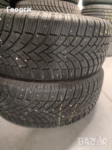 2бр.зимни гуми 205/55/17 Bridgestone, снимка 8 - Гуми и джанти - 53212671