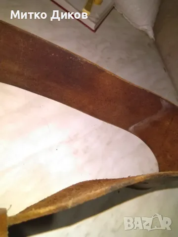 Колан за кръста работен колан естествена кожа 121см на 8 см, снимка 5 - Колани - 49486589