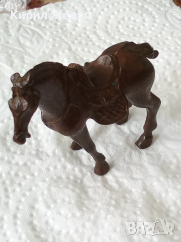 Бронзова фигурка на 🐎 кон 45013, снимка 6 - Колекции - 54179324