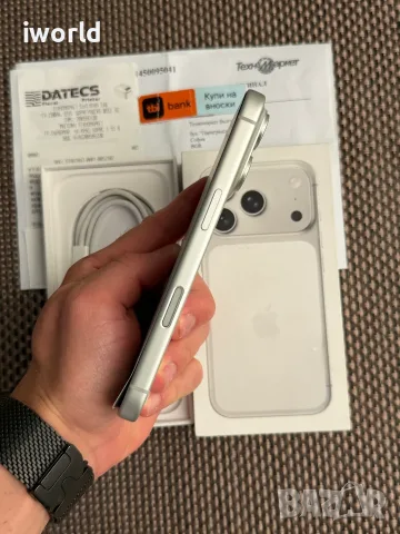 24М ГАРАНЦИЯ❗️ iPhone 17 Pro ❗️ Лизинг от 40€/мес ❗️ Silver🔥 256GB⚠️, снимка 6 - Apple iPhone - 55726600