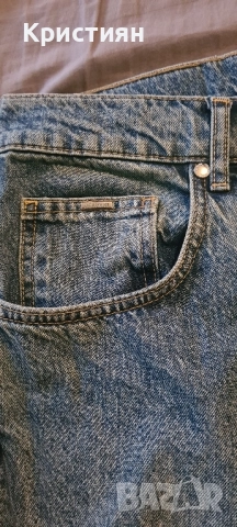 Мъжки дънкови панталони EIGHTHYFIVE - LOOSE FIT, снимка 7 - Дънки - 52015785