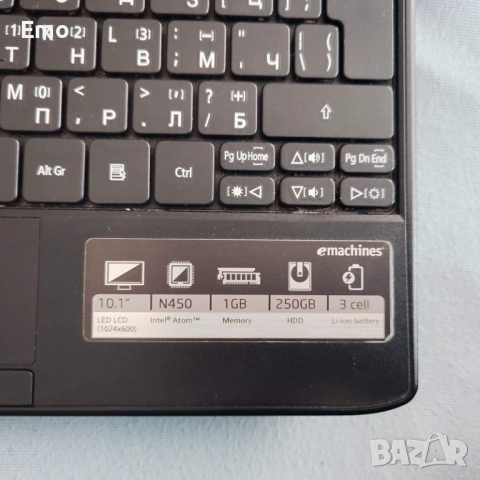 Netbook Acer eMachines EM350 NAV51, снимка 3 - Лаптопи за дома - 52863363