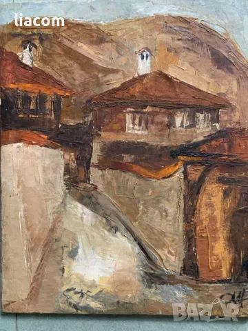 ИВАН АНТОНОВ масло/платно,пейзаж, снимка 5 - Картини - 50378606