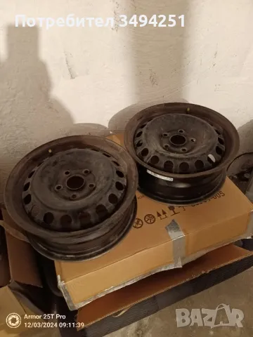 Железни джанти , снимка 3 - Гуми и джанти - 48902256