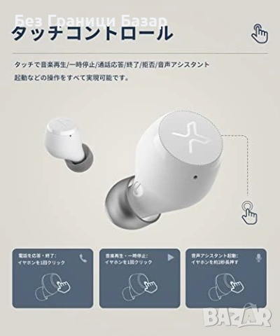 Нови ЧЕРНИ Edifier X3 TWS Wireless aptX In-Ear слушалки с кутия за зареждане, снимка 6 - Bluetooth слушалки - 53203127