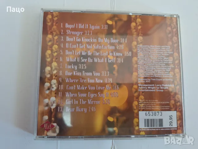 Britney Spears – Oops!...I Did It Again 2000, снимка 2 - CD дискове - 49419707