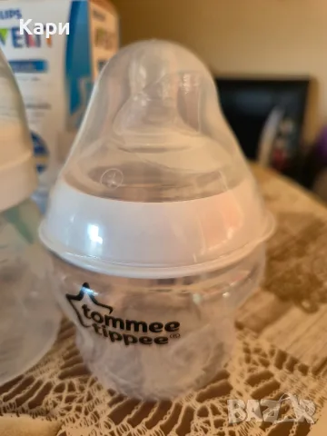 Бебешки шишета Avent,Nuk,Tommee tippee, снимка 8 - Прибори, съдове, шишета и биберони - 55988385