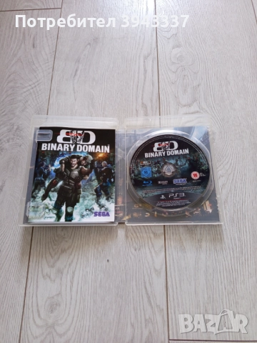 Игра за PlayStation 3, PS3, Binary domain , снимка 2 - Игри за PlayStation - 52398756