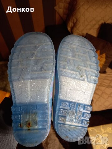 Продавам детски ботуши Character Light Up Wellingtons Unisex lnfants Disney Frozen, снимка 8 - Детски боти и ботуши - 38890767