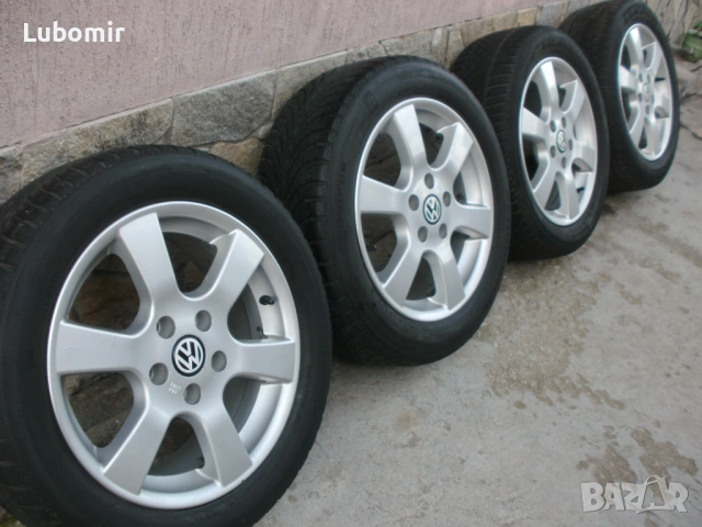 16 цола 5 х 112 мм 4 бр лети джанти - Volkswagen,Audi,Seat,Skoda !, снимка 3 - Гуми и джанти - 54101391