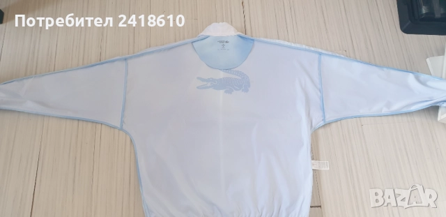 Lacoste Sport x Daniil Medvedev Full Zip Regular Fit  Size 6 / XL  НОВО! ОРИГИНАЛ! Мъжко Горнище с ц, снимка 7 - Спортни дрехи, екипи - 52775518