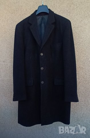 Класическо, стилно и модерно мъжко вълнено палто., снимка 1 - Палта - 39996735
