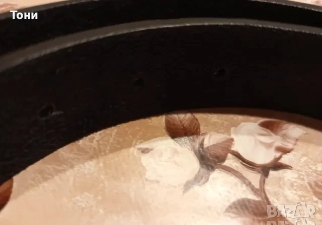 MISCHMASCH BERLIN Нов Мъжки Колан Изцяло от Естествена Кожа 120см., снимка 3 - Колани - 50753921